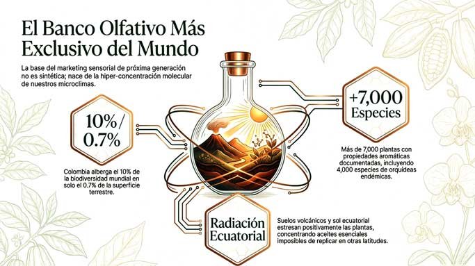 banco olfativo de Colombia