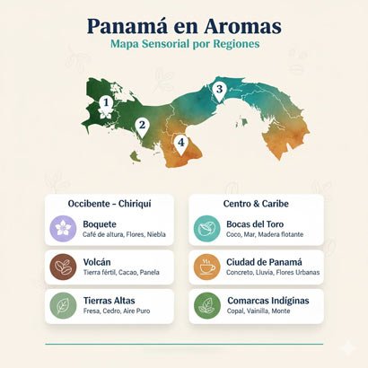 aromas Panama regiones
